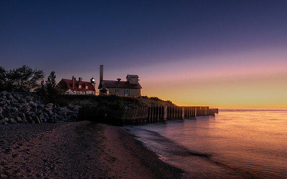 Beacon in the Blue Hour