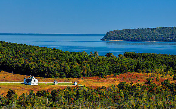 Overlook from a Sleeping Bear