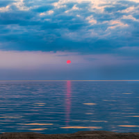 Petoskey Pierhead Light - Sunset