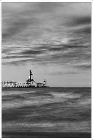 St. Joseph Michigan North Pier Lighthouse